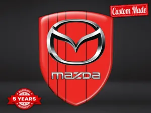 Mazda Fahrzeugbeklebung Limitiert Luxus Hochwertig